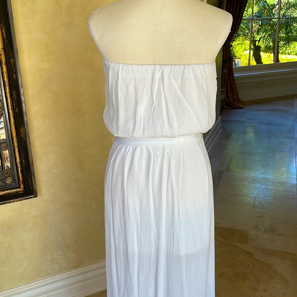 Elan long white dress - Picture 6 of 9